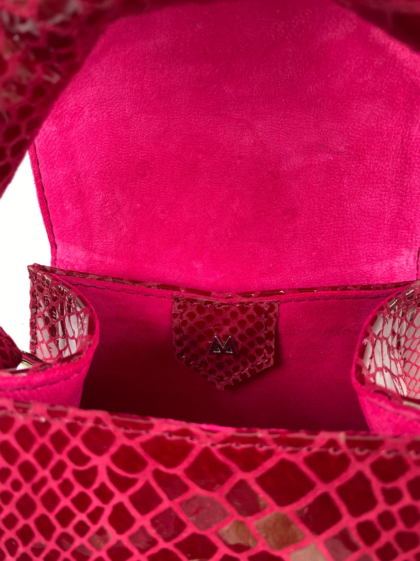 FUSHIA PINK SNAKESKIN ESE MICRO