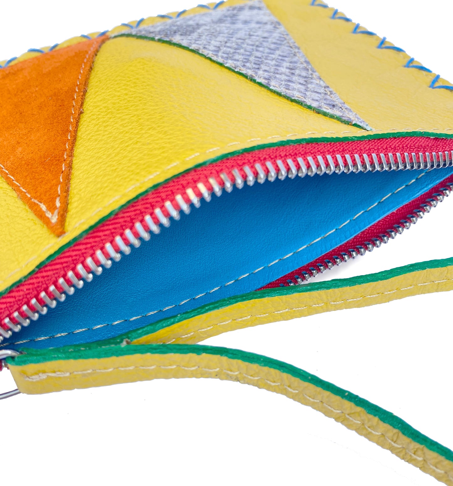 YELLOW VIVIAN FLAT POUCH