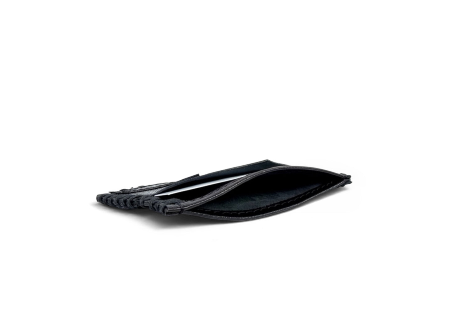 Patent Black Ozi Cardholder