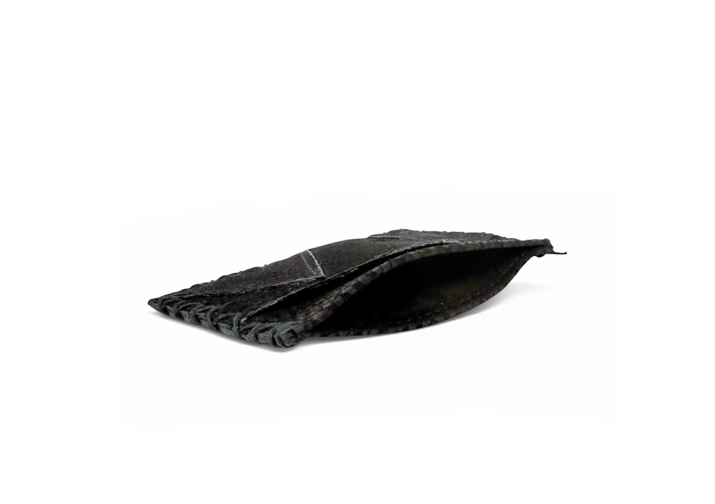 Suede Black Ozi Cardholder