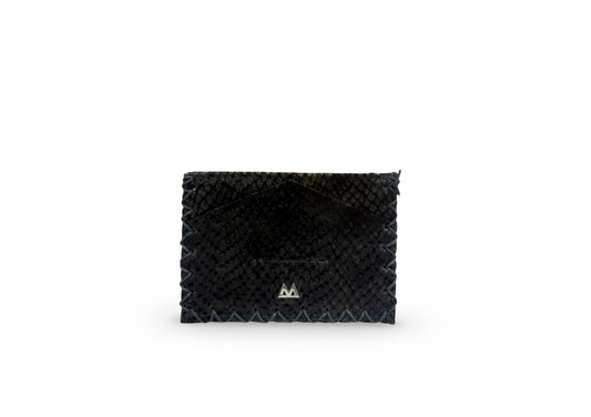 Suede Black Ozi Cardholder