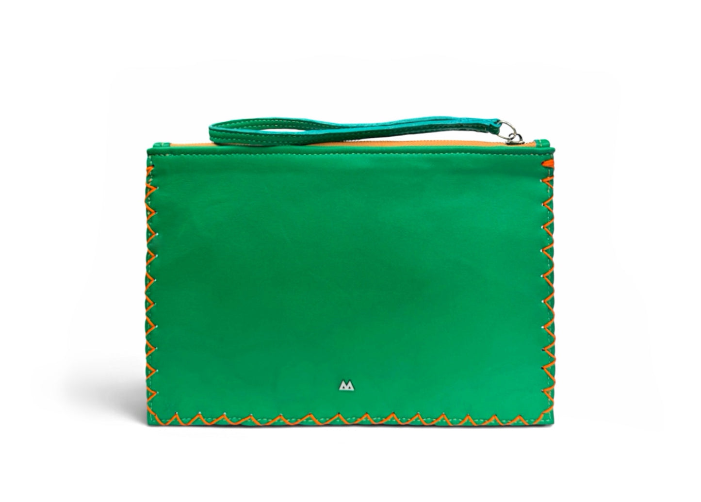 Tropical Pop Geo Flat Pouch