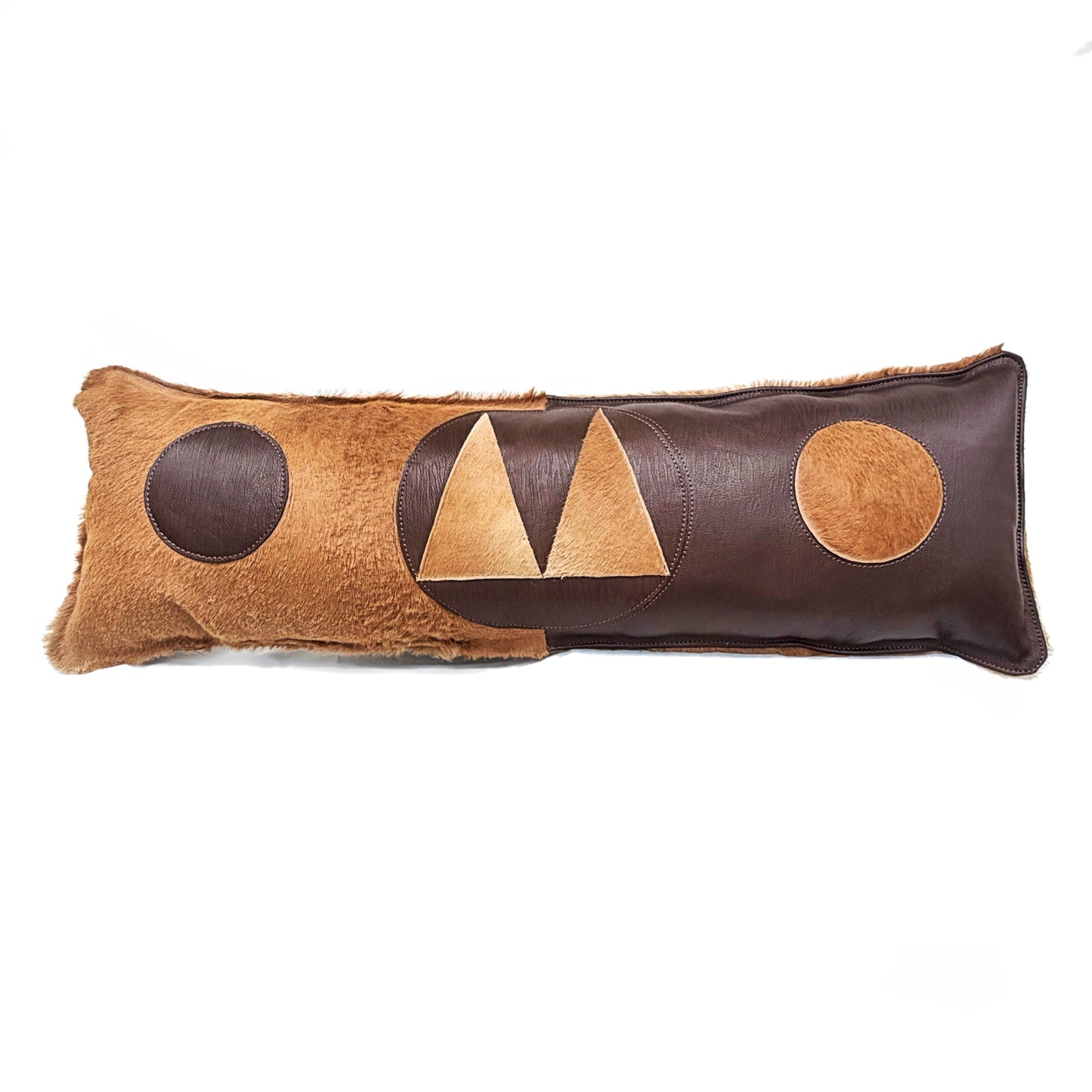 Brown Long Accent Pillow