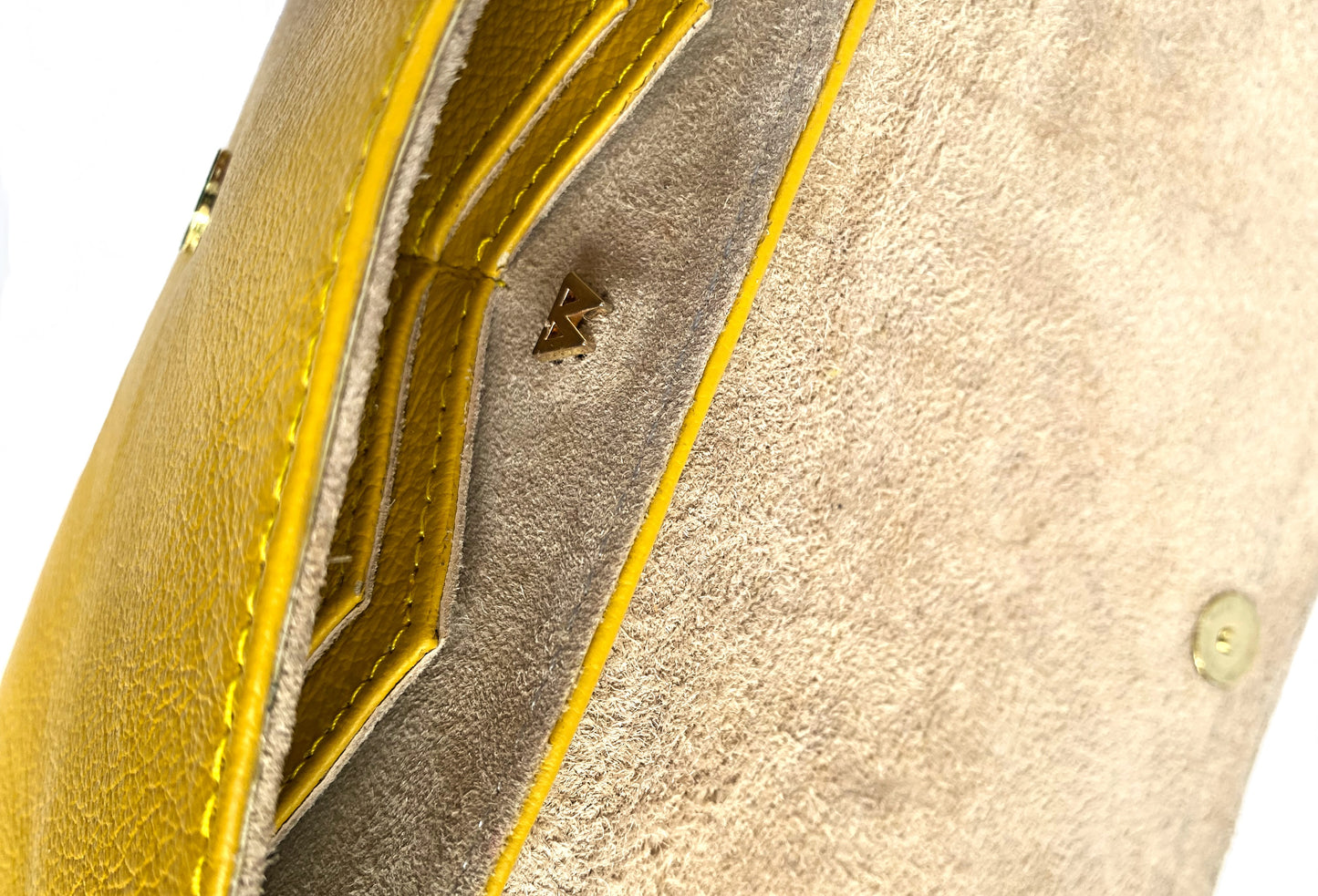 YELLOW VIVIAN FLAT WALLET