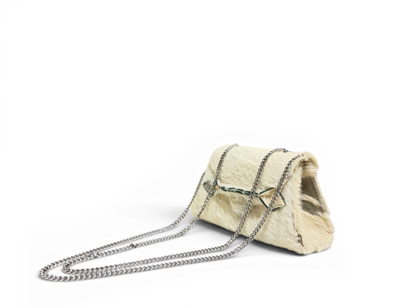 Cream Calf Ese Micro Chain