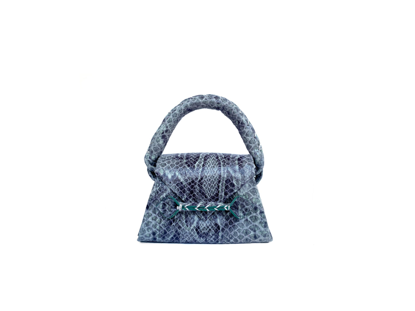 SEA SALT SNAKESKIN MICRO ESE TOP HANDLE
