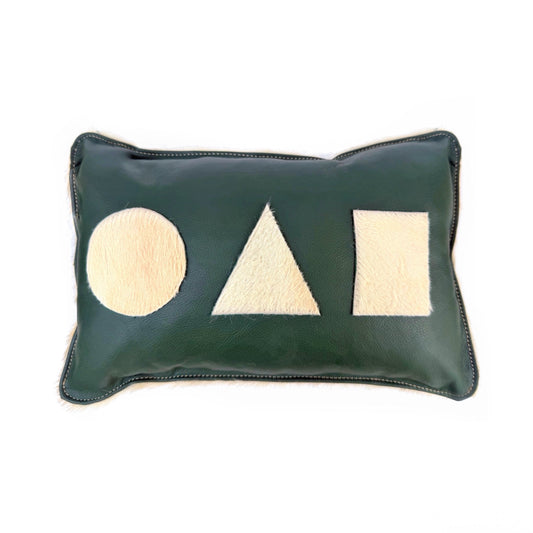 Geo Standard Accent Pillow - Green